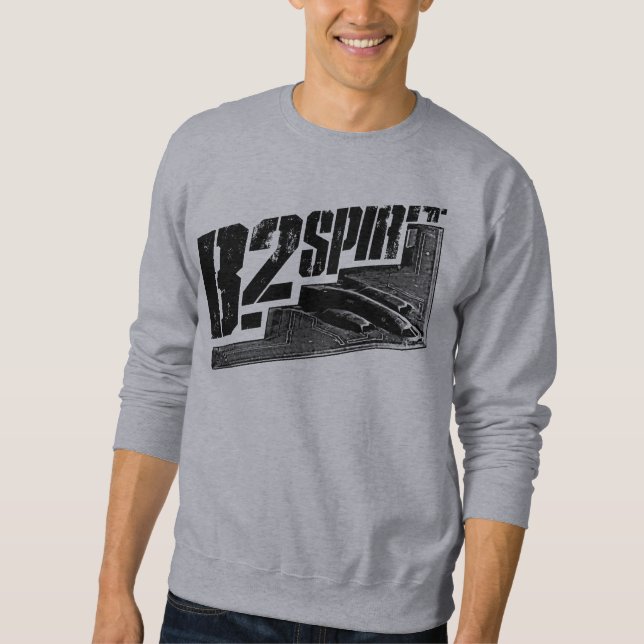 B-2 Spirit Men's Basic Sweatshirt (Front)