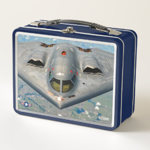 B-2 SPIRIT METAL LUNCH BOX