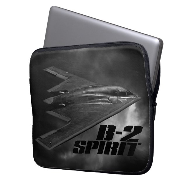B-2 Spirit Neoprene Laptop Sleeve 13 inch (Front Left)