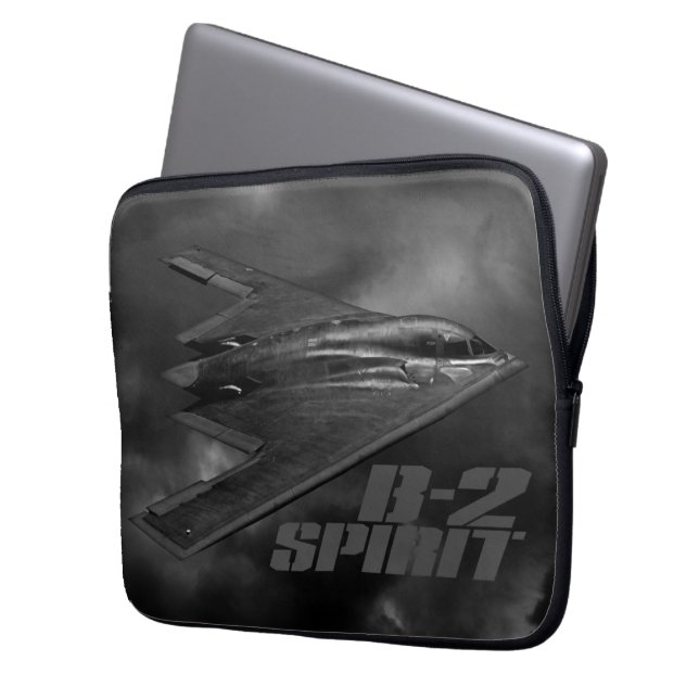 B-2 Spirit Neoprene Laptop Sleeve 13 inch (Front Left)