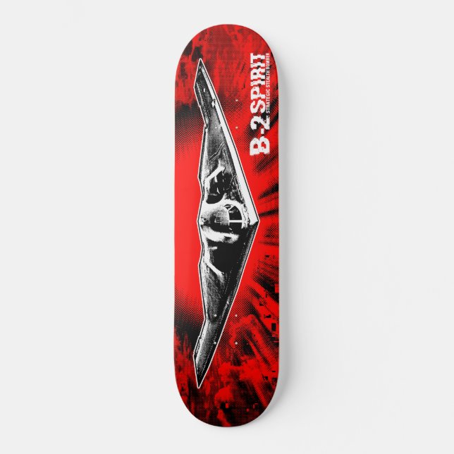 B-2 Spirit Skateboard Deck Skateboard (Front)