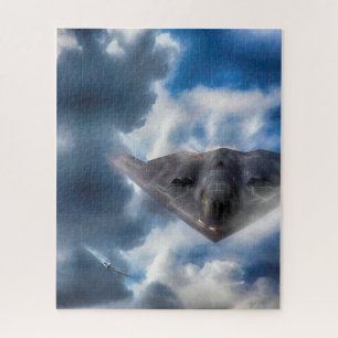 B-2 Spirit Stealth Bomber GHOST MAKER Jigsaw Puzzl Jigsaw Puzzle