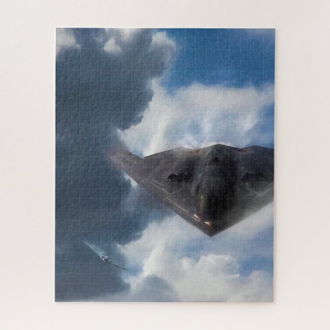 B-2 Spirit Stealth Bomber GHOST MAKER Jigsaw Puzzle (Vertical)