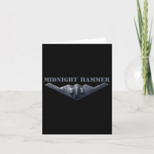 B-2 Stealth Jet Shirt Operation Midnight Hammer _1 Card