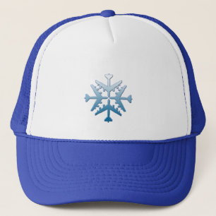 B-52 Aircraft Snowflake Trucker Hat