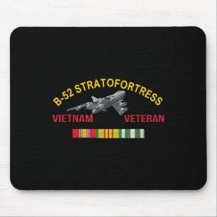 B-52 Stratofortress Vietnam Veteran B-52 Bomber Ai Mouse Pad