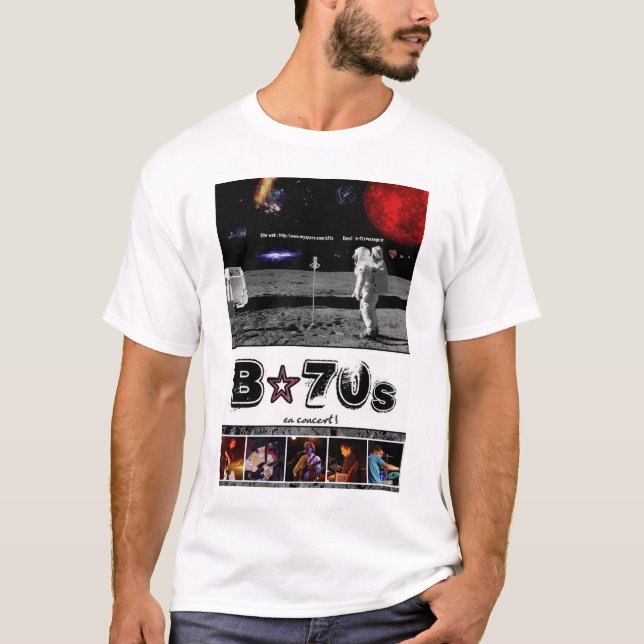 B-70s Official Poster TShirt (Front)