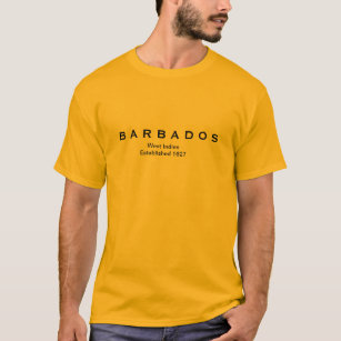 B A R B A D O S, West Indies, Established 1627 T-Shirt
