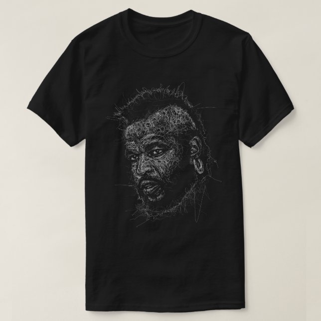 B.A the A team scribble art T-Shirt (Design Front)