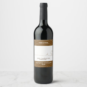 B&B Comfort Inn Pleasure Wine Label