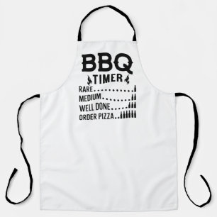 B B Q Timer  Apron