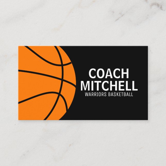 B Baller Black Business Card (Front)