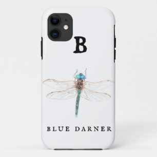 "B" Blue Darner iPhone / iPad case