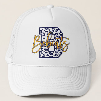 B Bobcats lg Trucker Hat