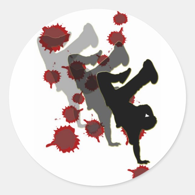 B-Boy: Shadow Stickers (Front)