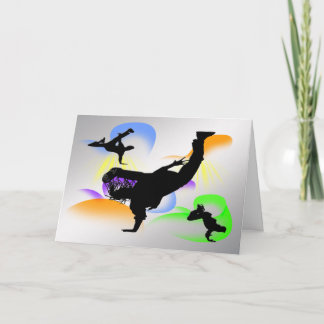 B-boying Card