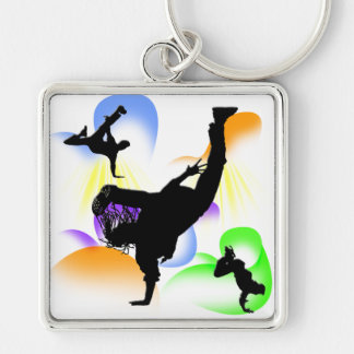 B-boying Key Ring