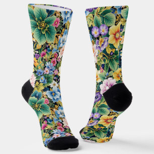 B&E Socks Bold and Elaborate Design 001942