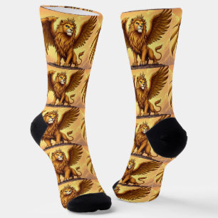 B&E Socks Bold and Elaborate Design 002179