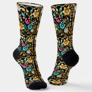 B&E Socks Bold and Elaborate Design 002225