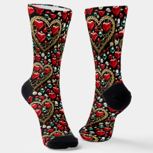 B&E Socks Bold and Elaborate Design 002227
