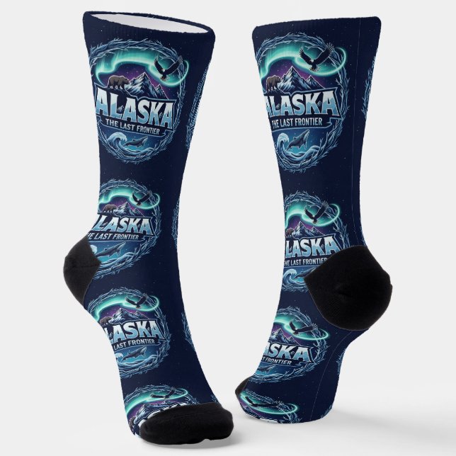 B&E Socks Bold and Elaborate Design 002235 (Angled)