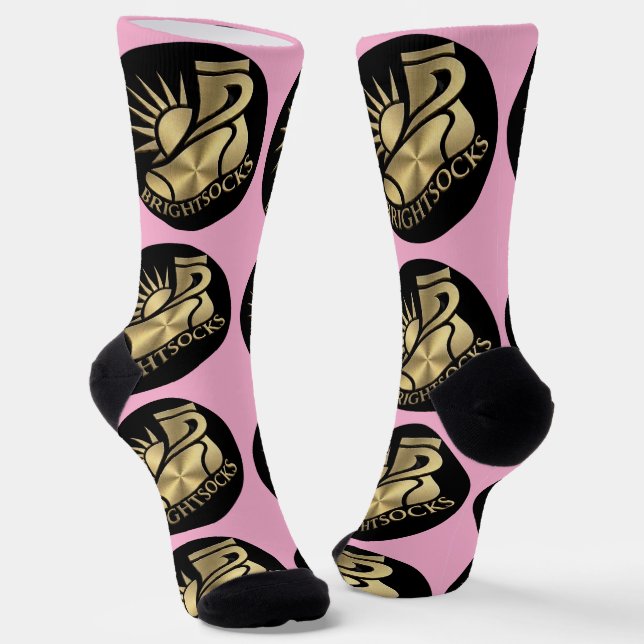 B&E Socks Bold and Elaborate Design 002260 (Angled)