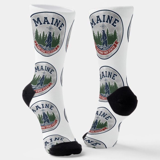 B&E Socks Bold and Elaborate Design 00371 (Angled)