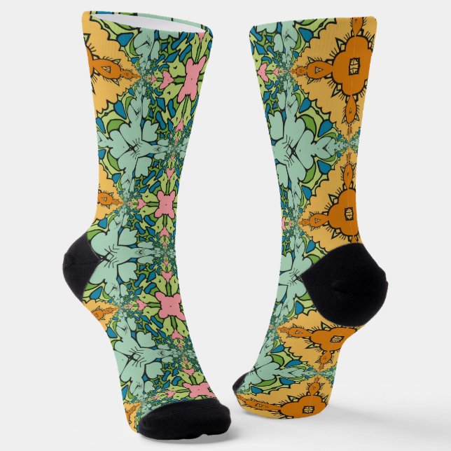 B&E Socks Bold & Elaborate Design 0048174 (Angled)