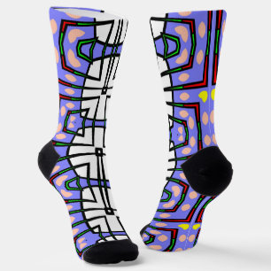 B&E Socks Bold & Elaborate Design 0048181
