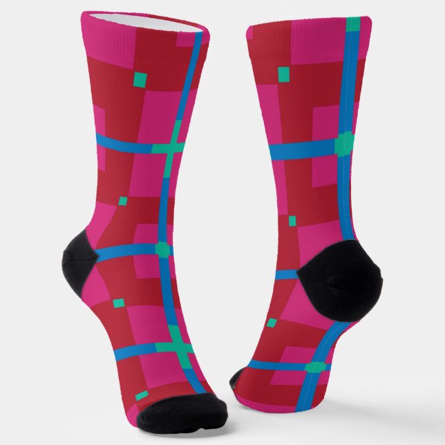 B&E Socks Bold & Elaborate Design 0048187 (Angled)