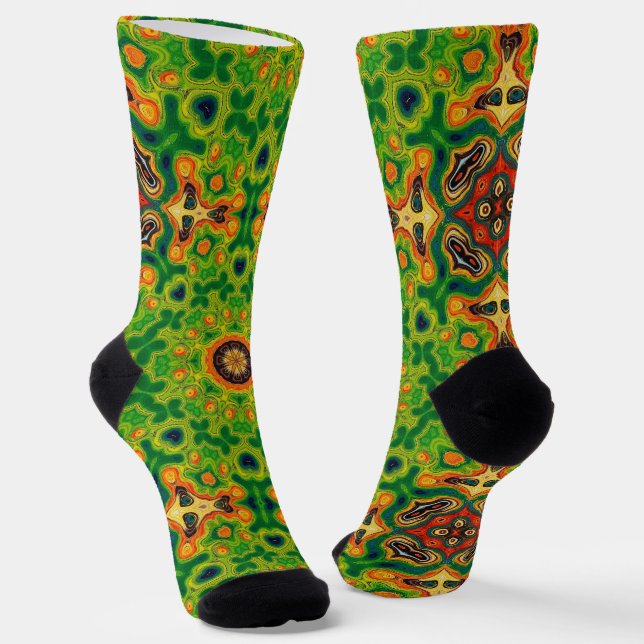 B&E Socks Bold & Elaborate Design 0048201 (Angled)