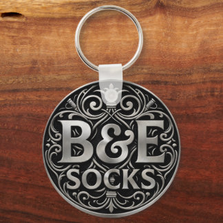 B&E Socks Bold & Elaborate Design 0049553 Key Ring