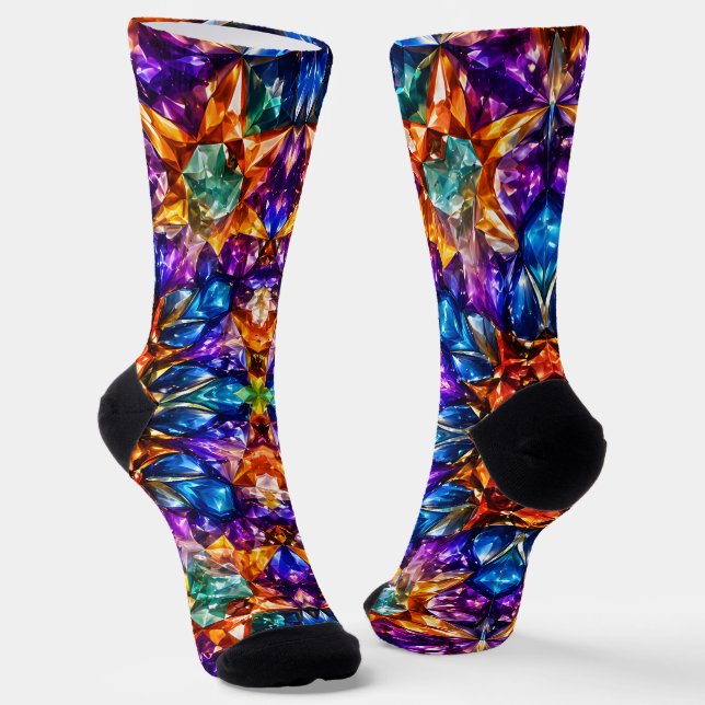 B&E Socks Bold & Elaborate Design 1000024876 (Angled)