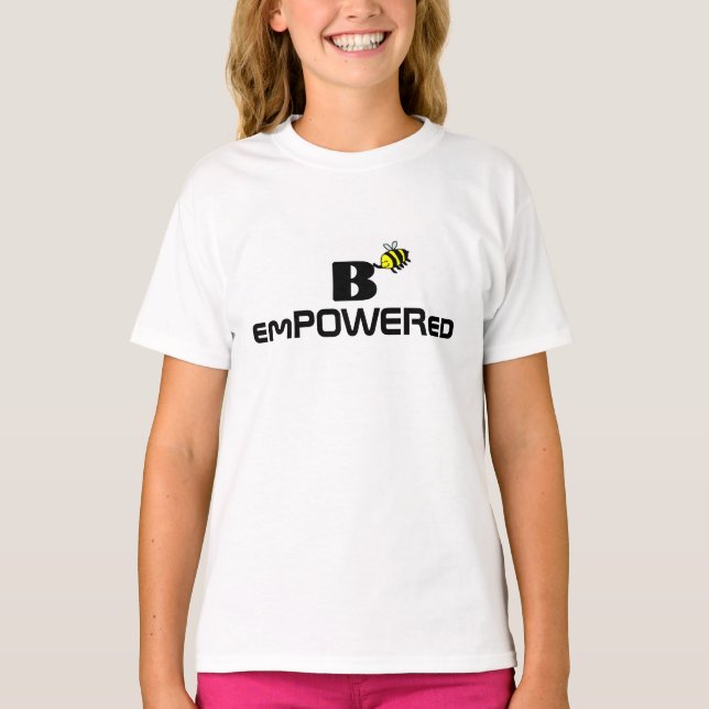 B emPOWERed girls t-shirt (Front)