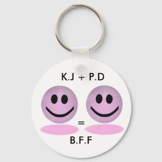 B.F.F Custom Keychain