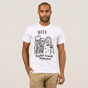 B.F.F.F. Big Foot Friends Forever T-shirt