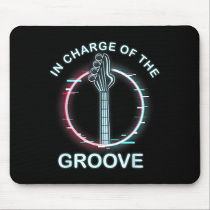 B Guitar Music Cool B-player  Mouse Pad