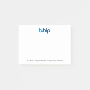 b:hip distributor post-it notes