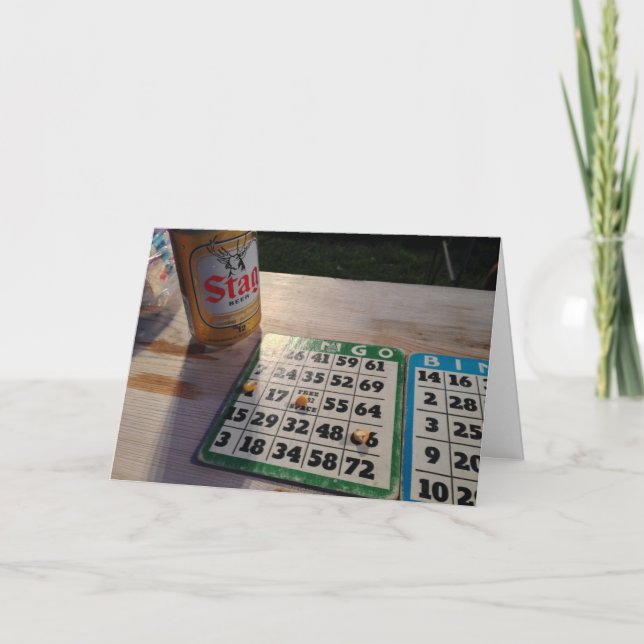 B-I-N-G-O CARD (Front)