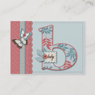 B is for Baby Reminder Card
