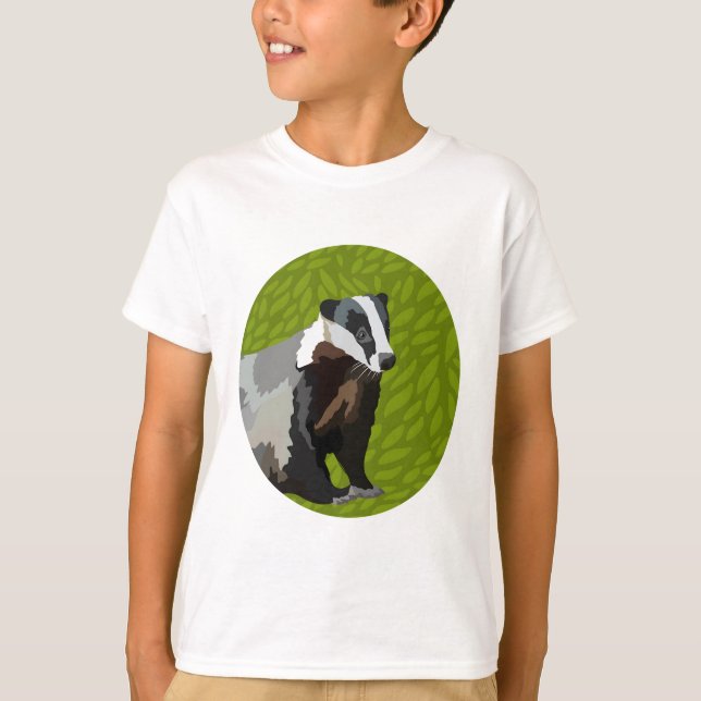 B is for Badger T-Shirt (Front)