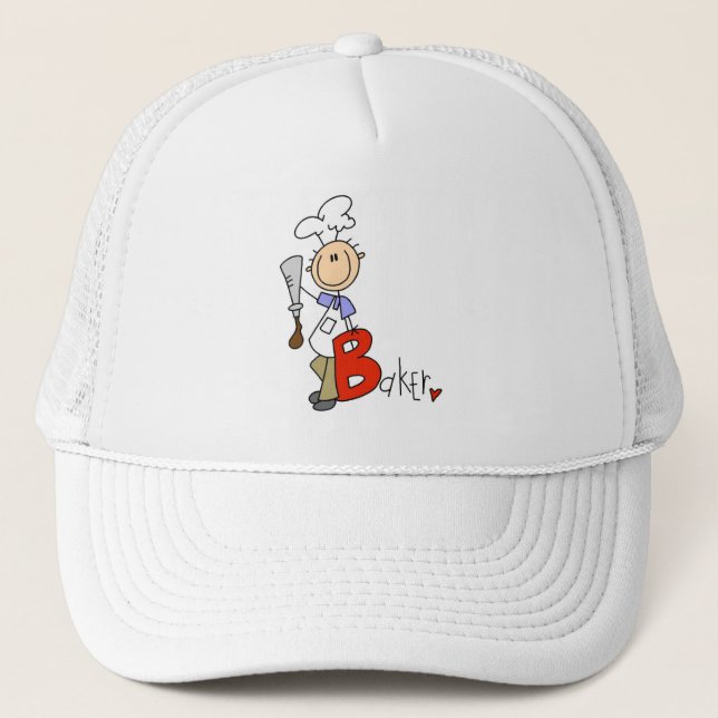 B is for Baker Trucker Hat (Front)