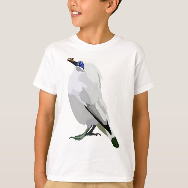 B is for Bali Starling T-Shirt (Front)