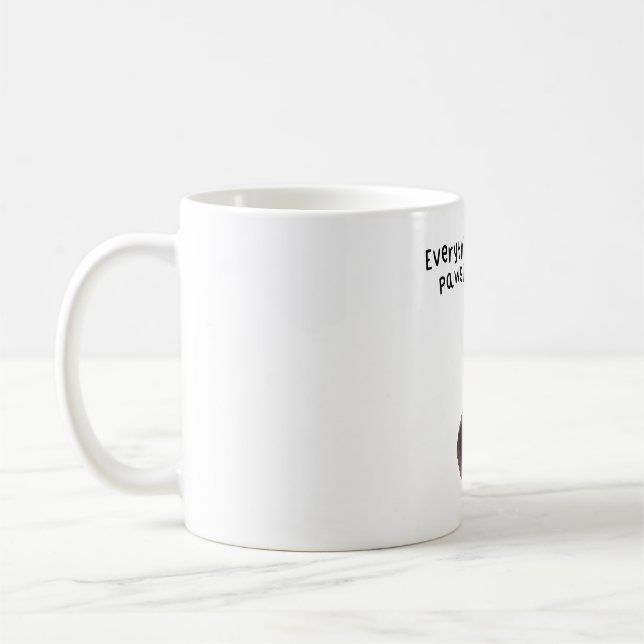 B is for Bear Coffee Mug (Left)