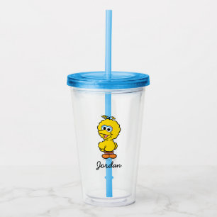 B is for Big Bird   Add Your Name Acrylic Tumbler