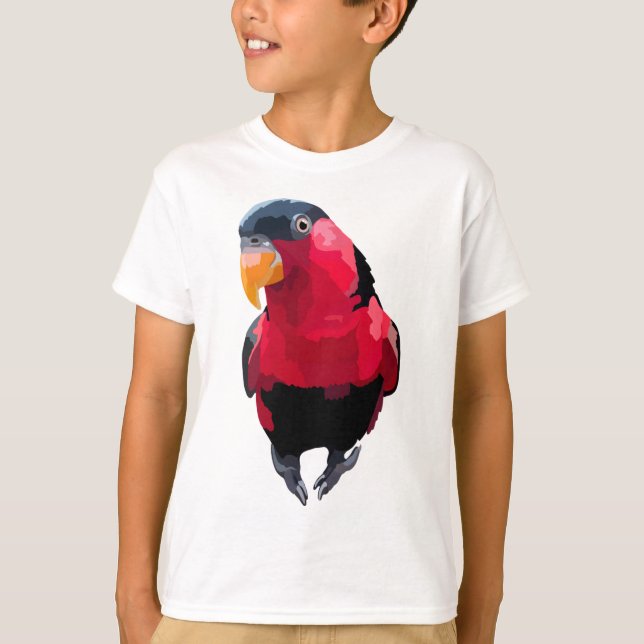 B is for Black Capped Lory T-Shirt (Front)