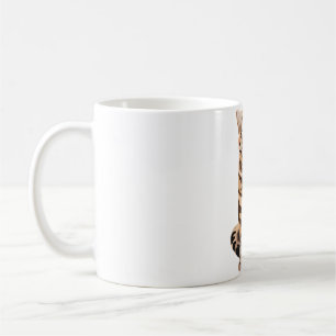 B is for Black Footed Cat Coffee Mug