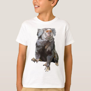 B is for Black Tufted Marmoset T-Shirt