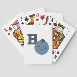 B is for Blueberry Playing Cards